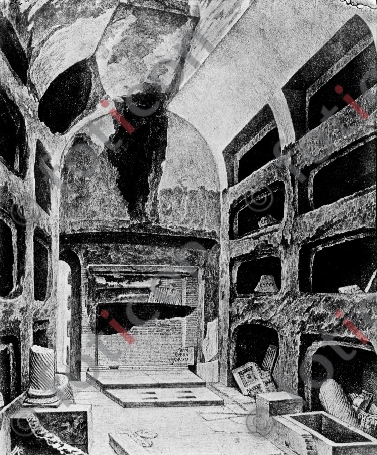 Katakomben des Kallistus | Catacombs of Callixtus (foticon-simon-037-059-sw.jpg)